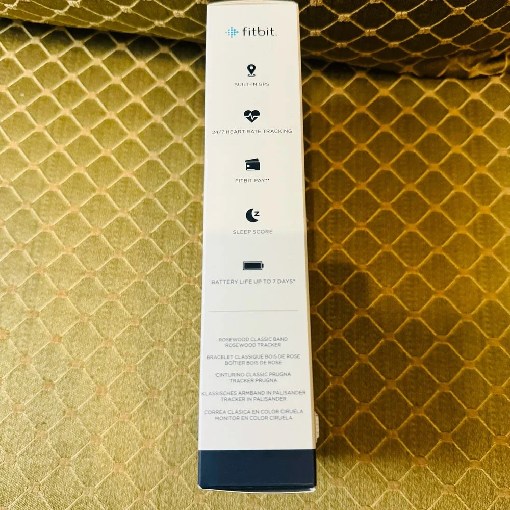 Fitbit Charge 4 Health & Fitness Tracker Rosewood GPS Swim FB417BYBY NEW Sealed